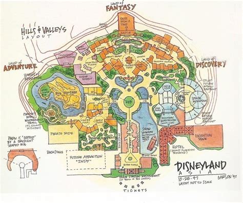 [Resort] Hong Kong Disneyland Concept map - 1997 : r/HongKongDisneyland