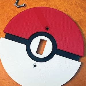 Pokemon Light Switch Cover, Pokemon Room for Gamer Gift for Pokemon Fan ...