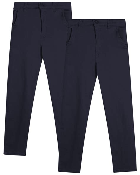 Beverly Hills Polo Club Boys' School Uniform Pants - 2 Pack Tailored ...