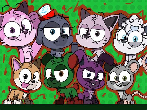 EIGHT FRIENDLY ANIMALS by fazbear4564 on DeviantArt