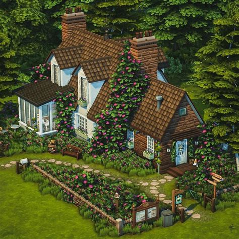 The Sims 4 English Family Cottage Download