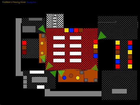 AtFaFG! Fredbear's Family Diner map concept art by MylestheHedgehog13 ...