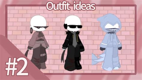 Outfit ideas (pt 2) • / Gacha Online tutorial / Roblox / (all outfits ...