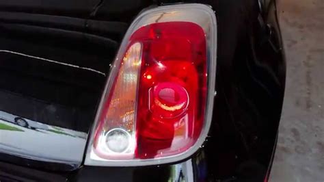 2008-2015 Fiat 500 - Testing Tail Lights After Changing Bulbs - Brake, Rear Turn Signal ...