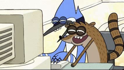 Regular Show Mordecai GIF - Regular Show Mordecai Rigby - Descubre y comparte GIF