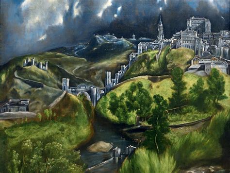 El Greco, View of Toledo (detail) | El Greco, View of Toledo… | Flickr