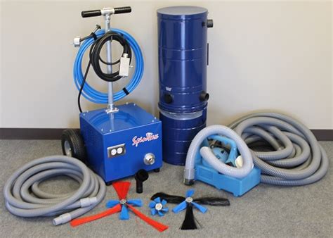 Light Used SpinVax 1000XT Professional Air Duct Cleaning Equipment Package