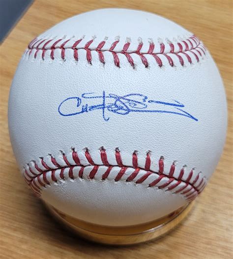 Autographed Carlos Pena Official Rawlings Major League Baseball - Main ...