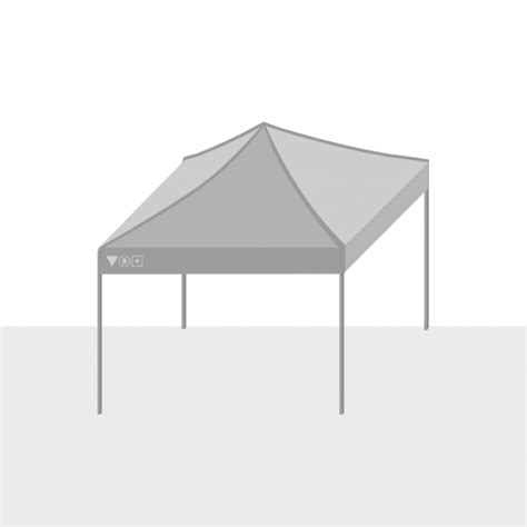 Foldable tent - full range