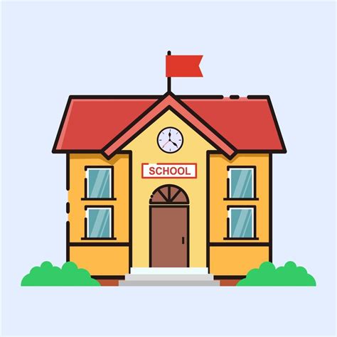 School building icon vector 8770131 Vector Art at Vecteezy