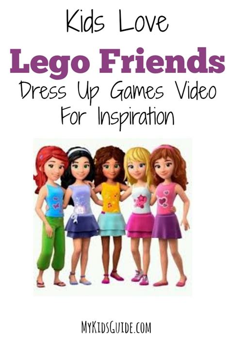 Get Inspired by LEGO Friends Dress Up Games Video