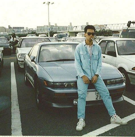 Japanese Sports Cars, Classic Japanese Cars, Japanese Men, E36 Cabrio, 1990 Style, Silvia S13 ...