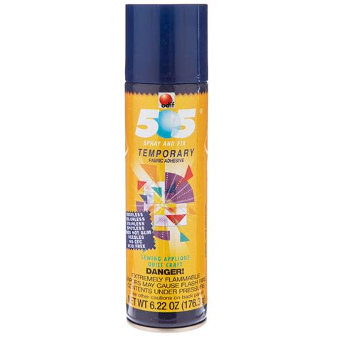 505 Spray & Fix Temporary Fabric Adhesive | Hobby Lobby | 1464940