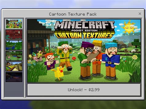 ‘Minecraft: Pocket Edition’ Adds Silly Cartoon Texture Pack, and Is ...