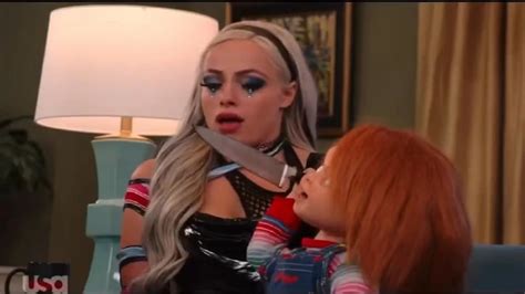 Behind-The-Scenes Footage Of Liv Morgan Of 'Chucky,' Jesse Ventura/Cameo - eWrestlingNews.com