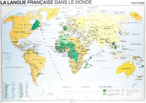 Les Pays Francophones-La Carte Diagram | Quizlet