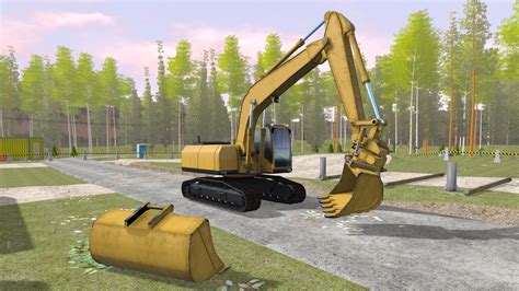 Excavator Simulator | Mevea Digital Twins Technology