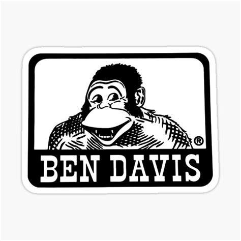 "ben davis" Sticker for Sale by DiggoreCartery | Redbubble