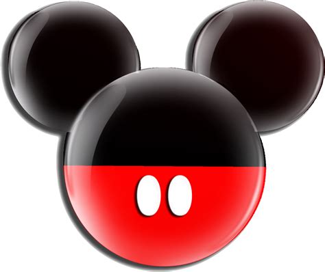 Mickey Mouse Minnie Mouse Logo Clip Art - Mickey Mouse Black And Red - Png Download - Full Size ...