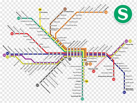 S texto y plano de planta, frankfurt u-bahn berlin s-bahn tránsito rápido stuttgart stadtbahn ...