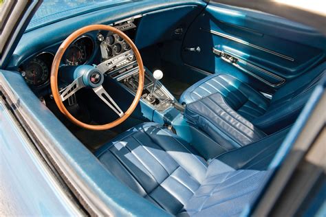 1968, Chevrolet, Corvette, L71, c3 , Cars, Blue, Interior Wallpapers HD / Desktop and Mobile ...