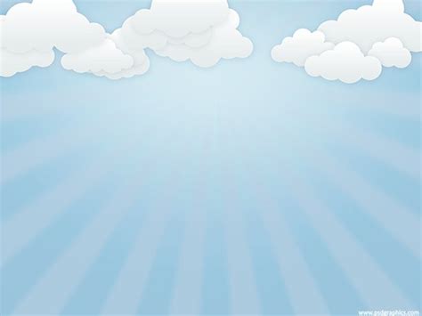 Cloudy sky cartoon background - PSDgraphics
