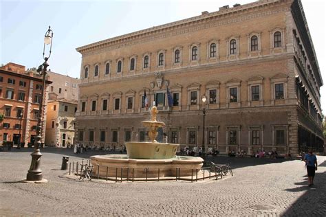 Rome Architecture Italy Piazza Farnese - 1196 :: World All Details