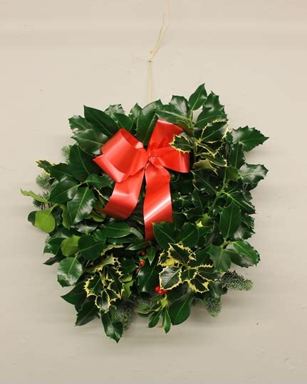 CHRISTMAS HOLLY WREATH | Penny Johnson Flowers | Coleshill, Birmingham