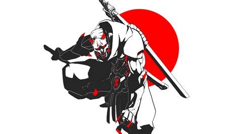 anime, manga, Japan, samurai, Ninja, katana, Oni, simple background ...