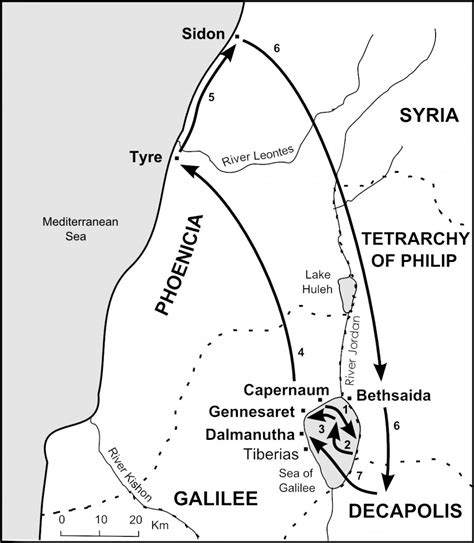 Jesus journeys among the Gentiles - The Bible Journey