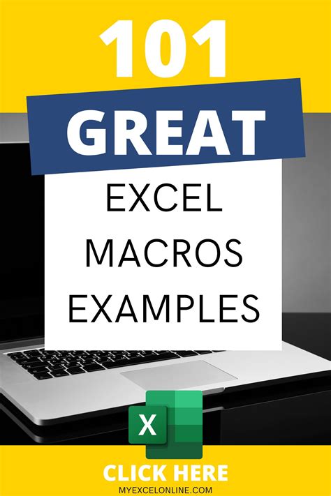 101 excel macros examples – Artofit