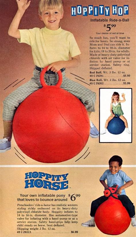 Vintage Hoppity Hop & Hoppity Horse toys were bouncing balls of fun ...