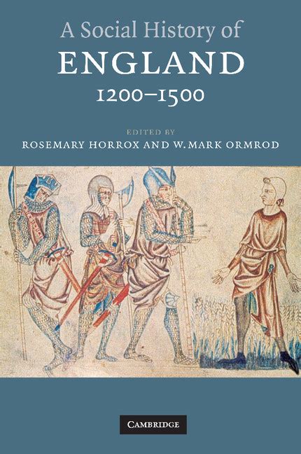 A Social History of England, 1200–1500