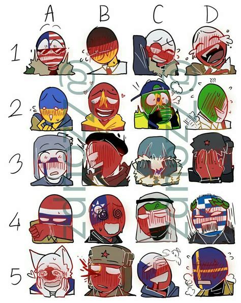 Cute Drawings Countryhumans