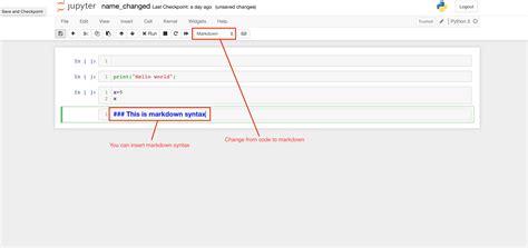 Quick Guide How To Write Markdown In Jupyter Notebooks