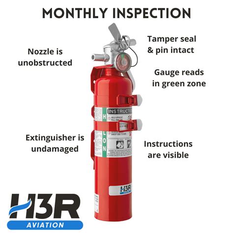 Inspection & Maintenance for Aircraft Fire Extinguishers – H3R Aviation