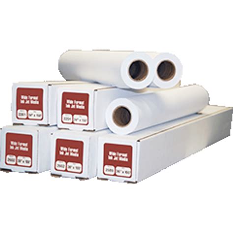 24# Ink Jet Bond Plotter Paper Rolls (2" Cores)