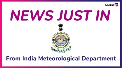 The Nowcast is Being Regularly Issued by IMD and the Same is Available ...