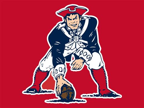 Patriots throwback Logos