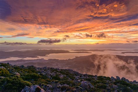 Sunrise - Mount Wellington Tasmania Australia | Sunrise