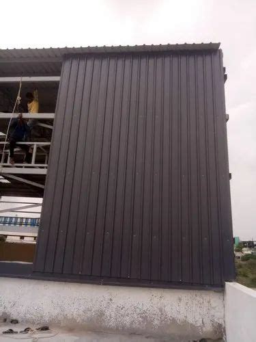 SS Blue Wall Cladding Sheet, Sheet Thickness: 0.5 Mm at Rs 410/square meter in Vadodara