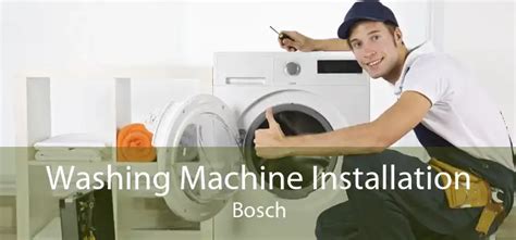 Bosch Washing Machine Installation UAE - Bosch Washing Machine Fitting UAE