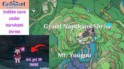 How to get into the cave under the Grand Narukami Shrine in Inazuma ...