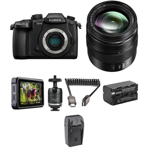 Panasonic Lumix GH5 Mirrorless Camera with 12-35mm Lens and