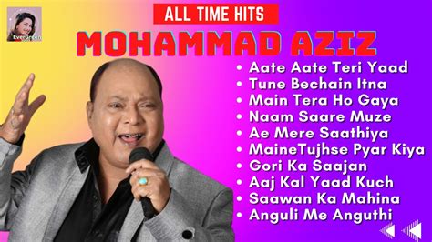 Mohammed Aziz Hit Songs | Hits of Mohammad Aziz | Evergreen Unforgettable Melodies | Part 2 ...