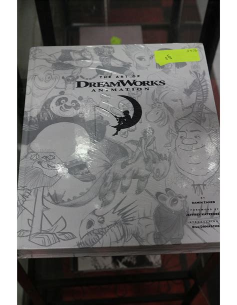 THE ART OF DREAMWORKS ANIMATION HARD COVER BOOK