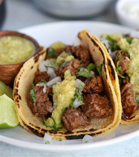 Tacos De Bistec Receta