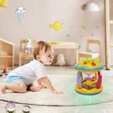 LAYADO Baby Toys For 6-12 Months,4 in 1 Musical Projector Educational ...