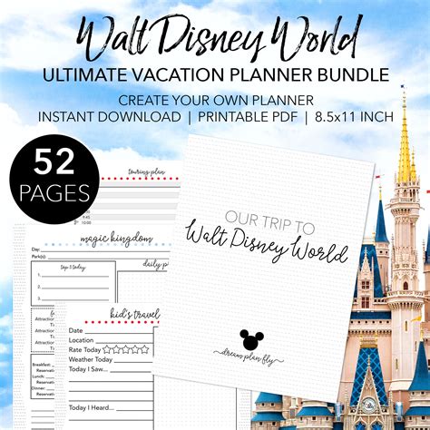 Ultimate Walt Disney World Vacation Planner - Dream Plan Fly