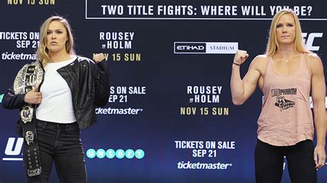 UFC 193 Rousey vs. Holm: Date, time, TV, PPV price and undercard | MMA ...